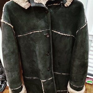 bod and christinsen Couture Sheerling Coat